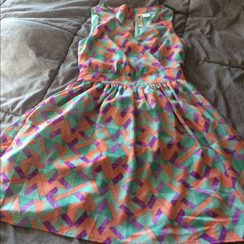 Alice Moon Cutout Pink Dress Small